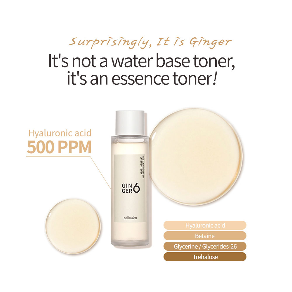GINGER6 Like White Blossom Essence Toner - Image 2